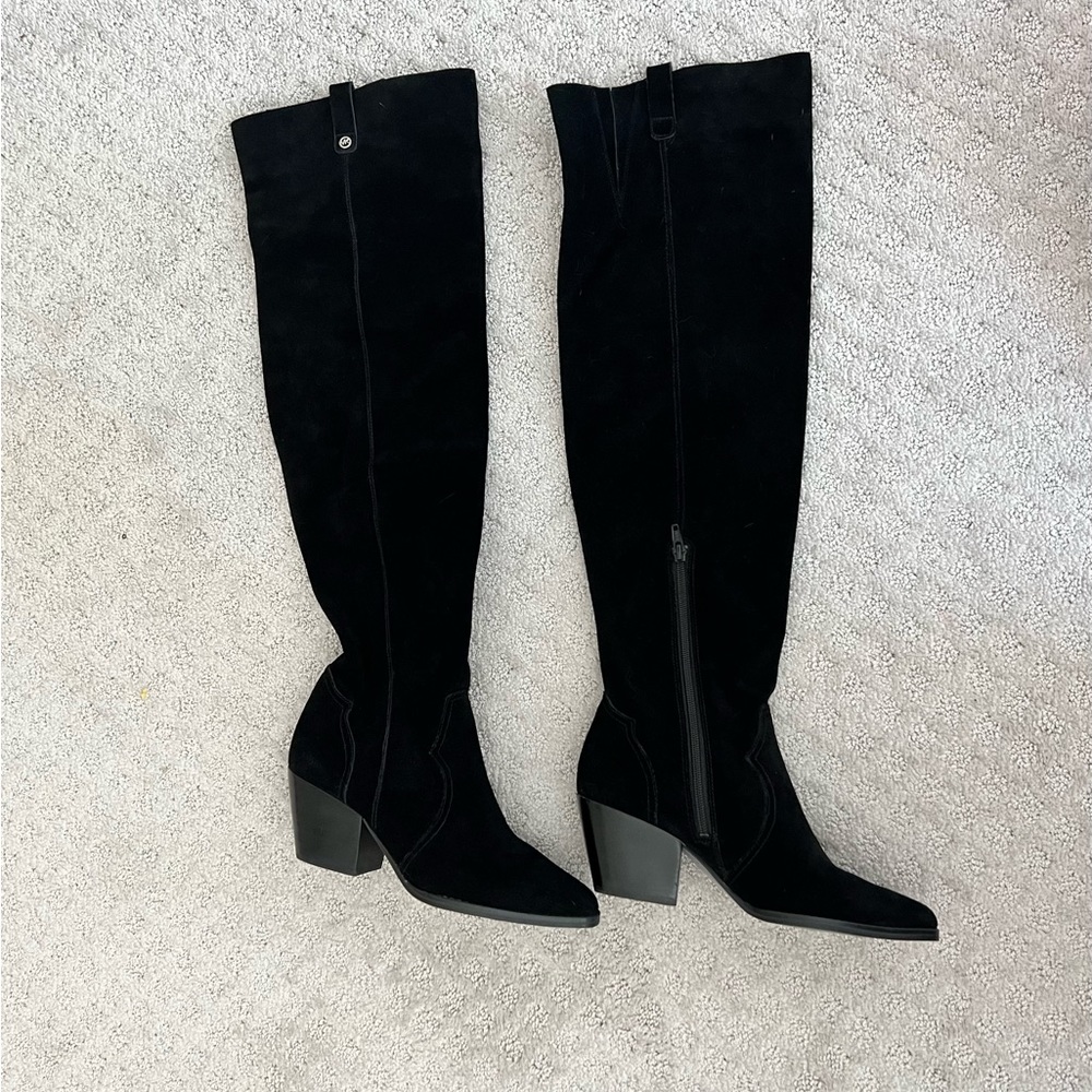 Michael Kors knee high black boots !